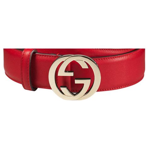 ceinture gucci femme rouge|ceinture Gucci fine.